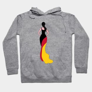 Belgium Woman Hoodie